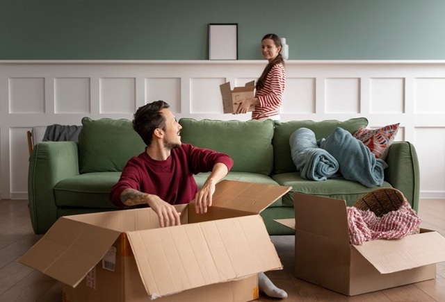 stěhování věcí